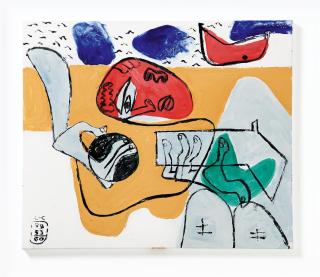 Le Corbusier - Personnage à la guitare