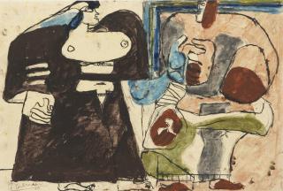 Le Corbusier - Zwei Figuren, 1936