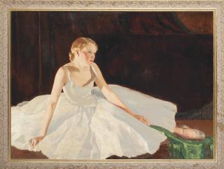 Le Doux - Resting ballet dancer