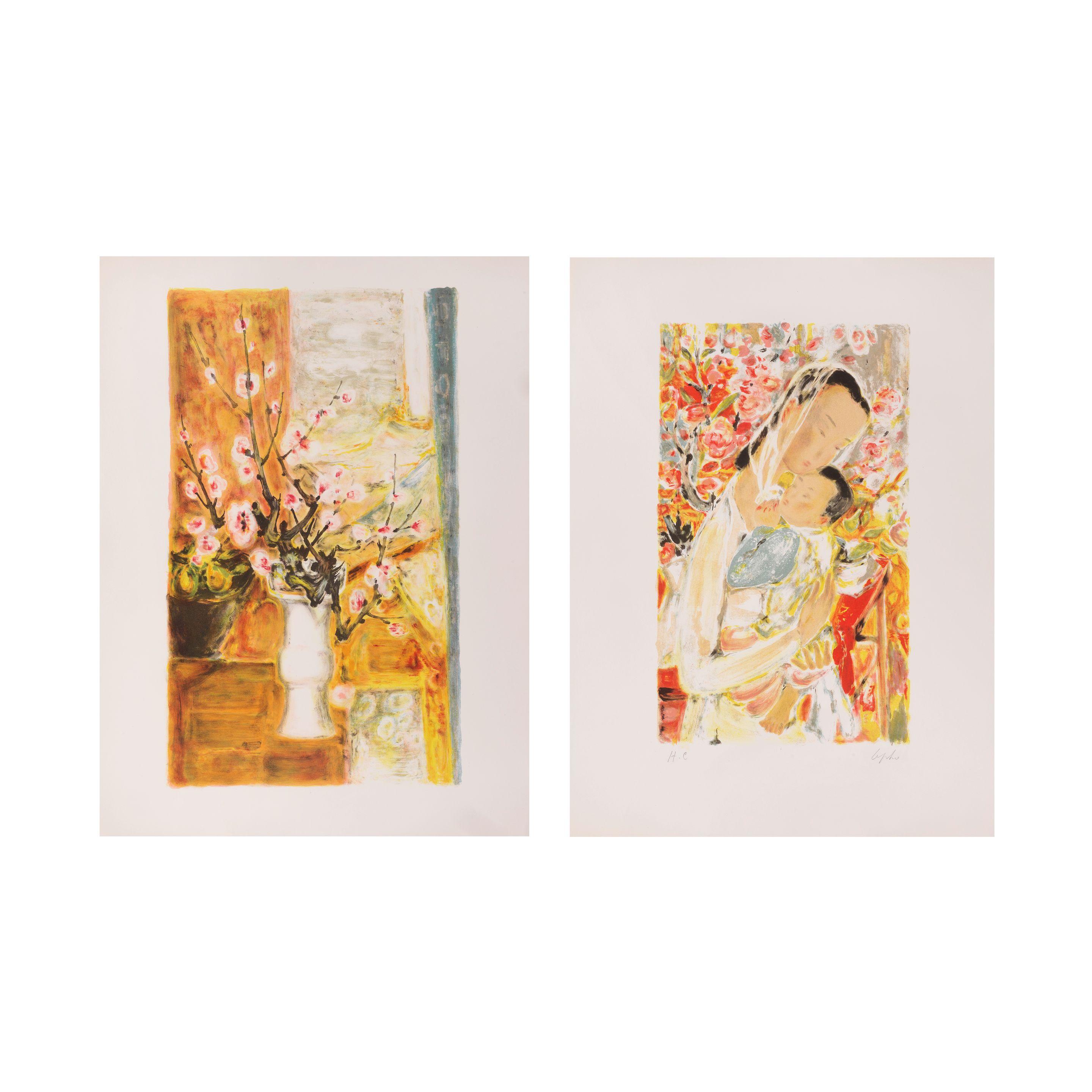 Le Pho - Deux lithographies en couleurs