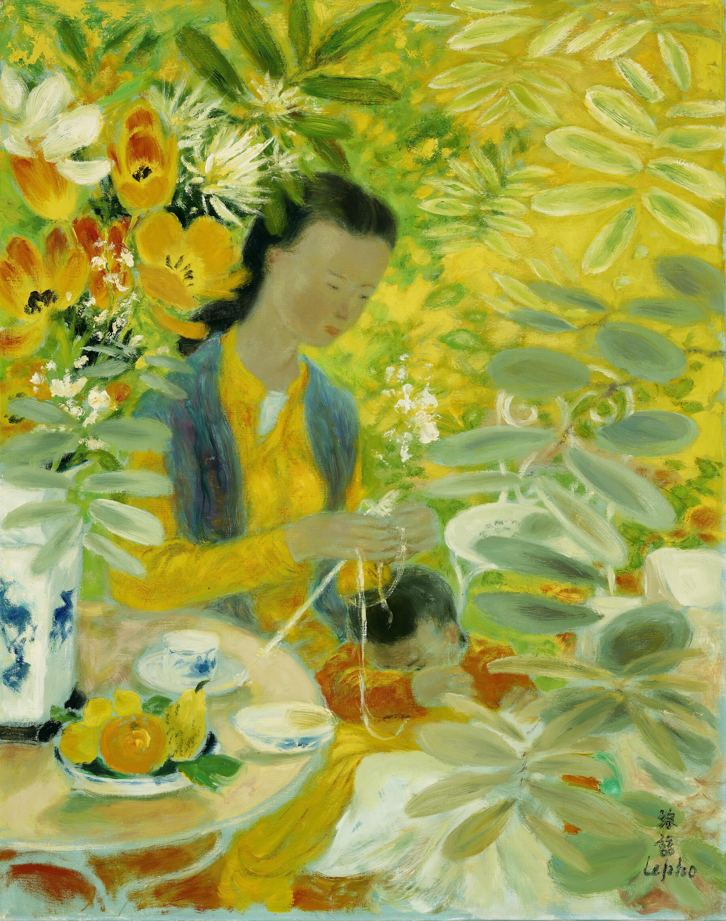 Le Pho - La femme en jaune (Lady in Yellow)