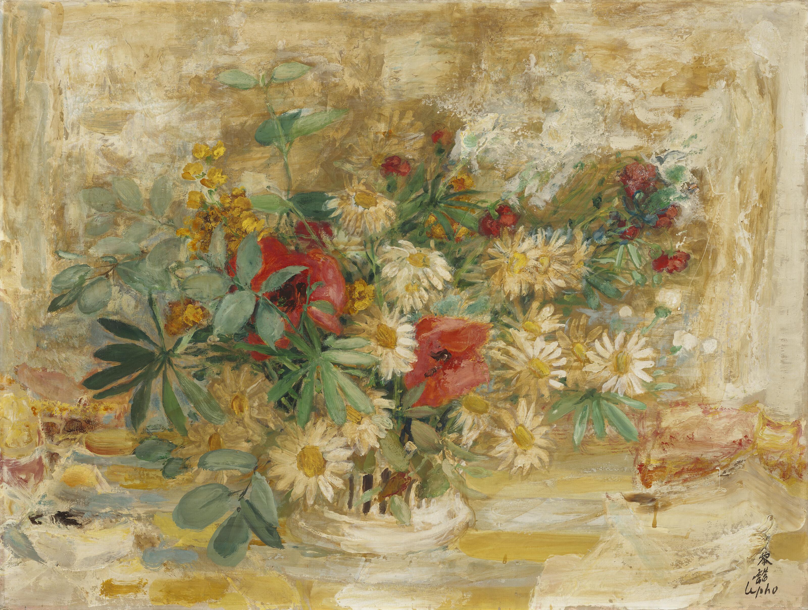 Le Pho - Marguerites et pavots (Daisies and Poppies)