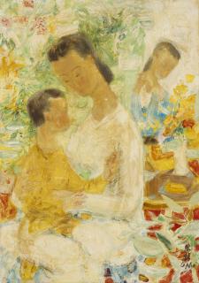 Le Pho - Mère et enfant (Mother and Child)