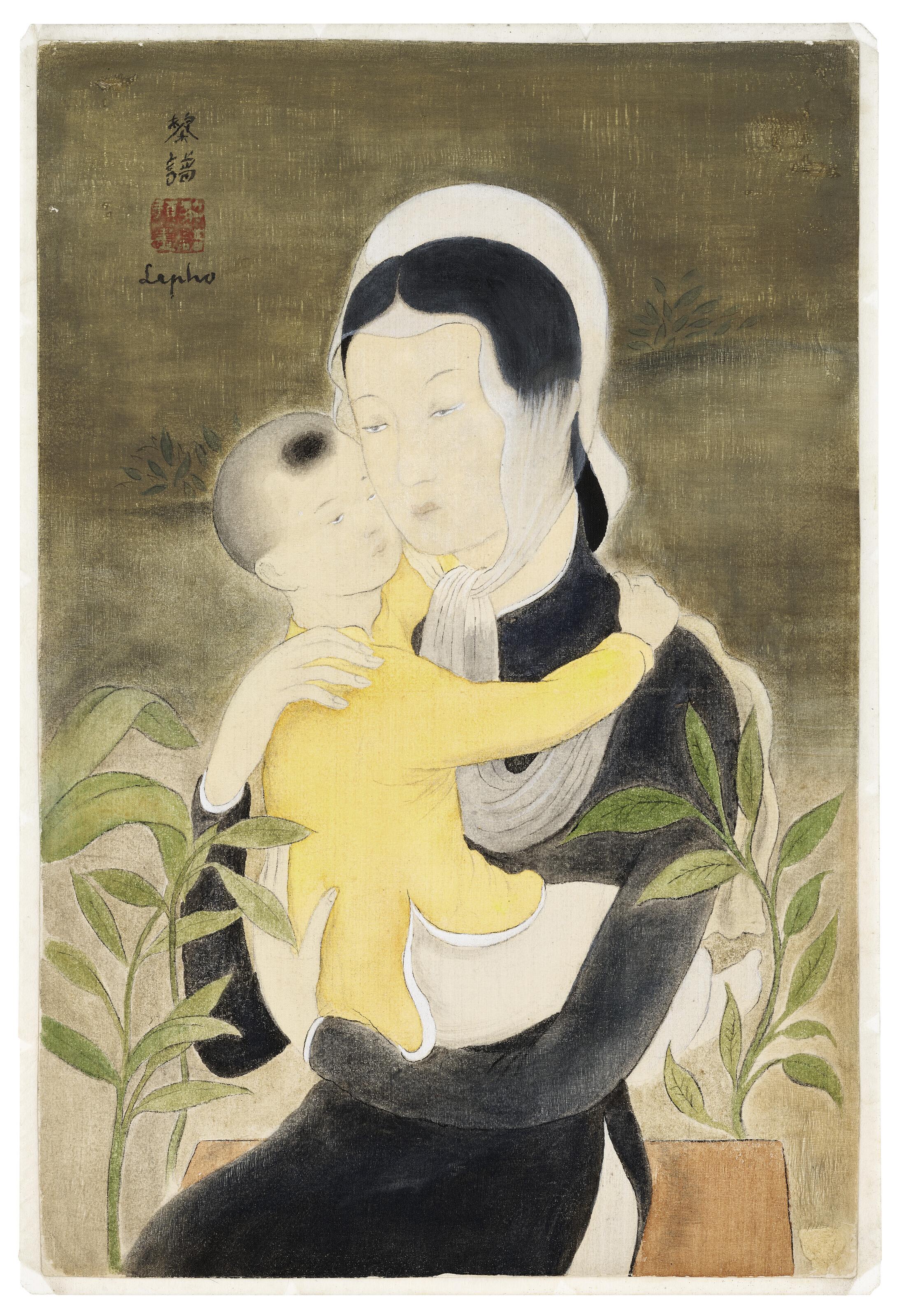 Le Pho - Mère et Enfant (Mother and Child)