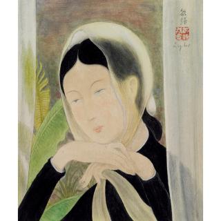 Le Pho - Portrait De Jeune Femme