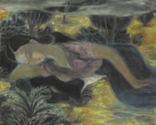 Le Pho - Reclining Lady