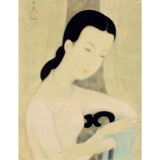 Le Pho - Seated Lady