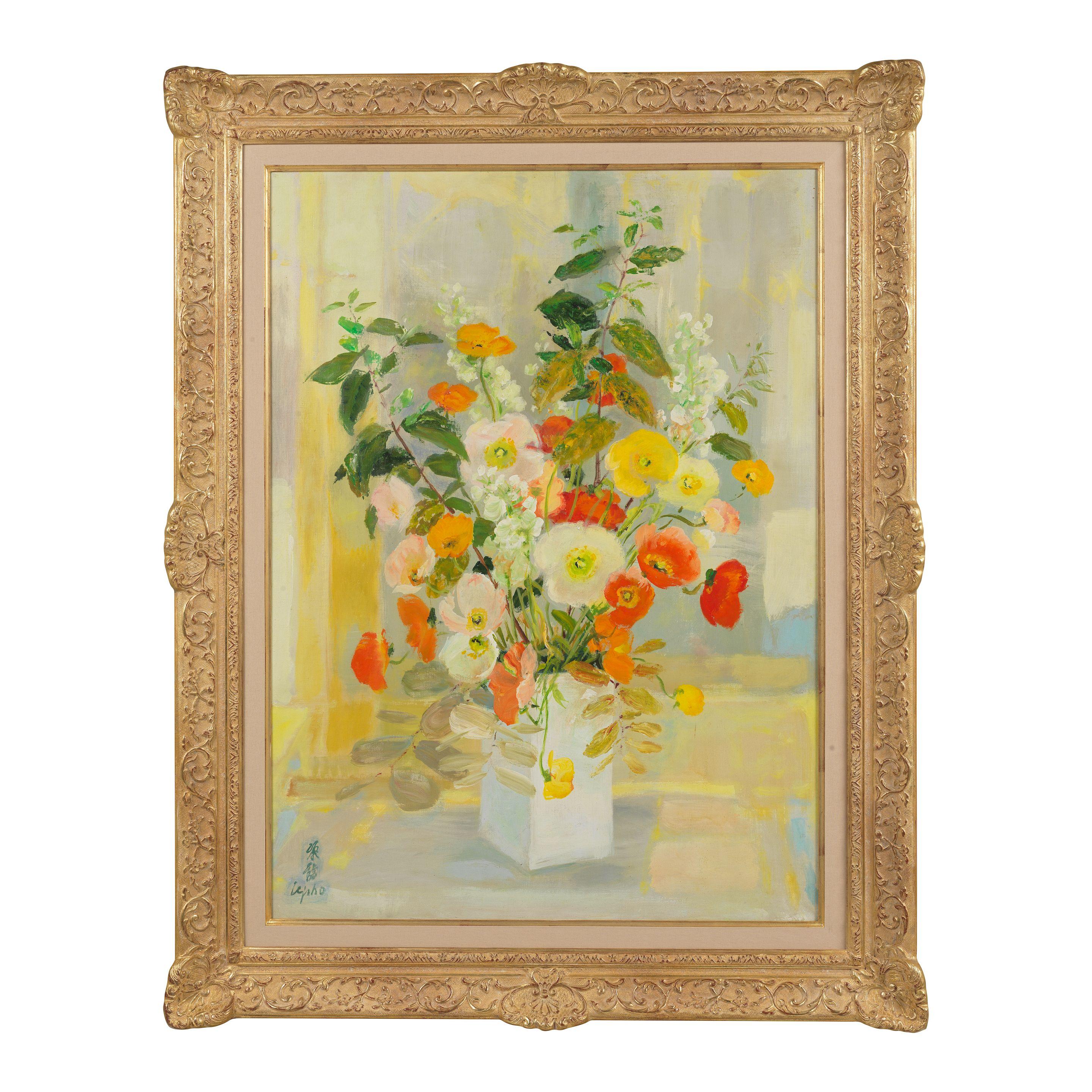 Le Pho - Still Life with Flowers