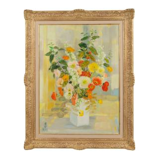 Le Pho - Still Life with Flowers