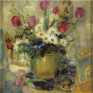 Le Pho - Tulipes Et Marguerites