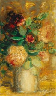 Le Pho - Vase Au Bouquet De Fleurs (Vase With A Bouquet Of Flowers)