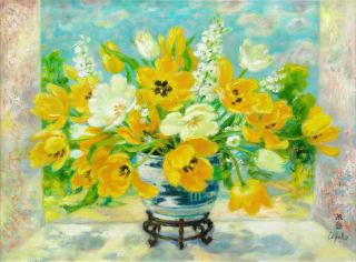 Le Pho - Yellow Tulips