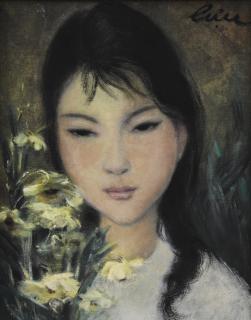 Le Thi Luu - Girl With Flower
