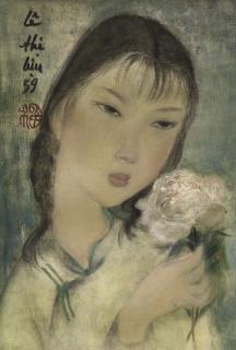 Le Thi Luu - Girl With Flower