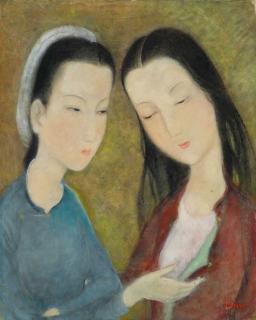 Le Thi Luu - La Confidence (Women Confiding)