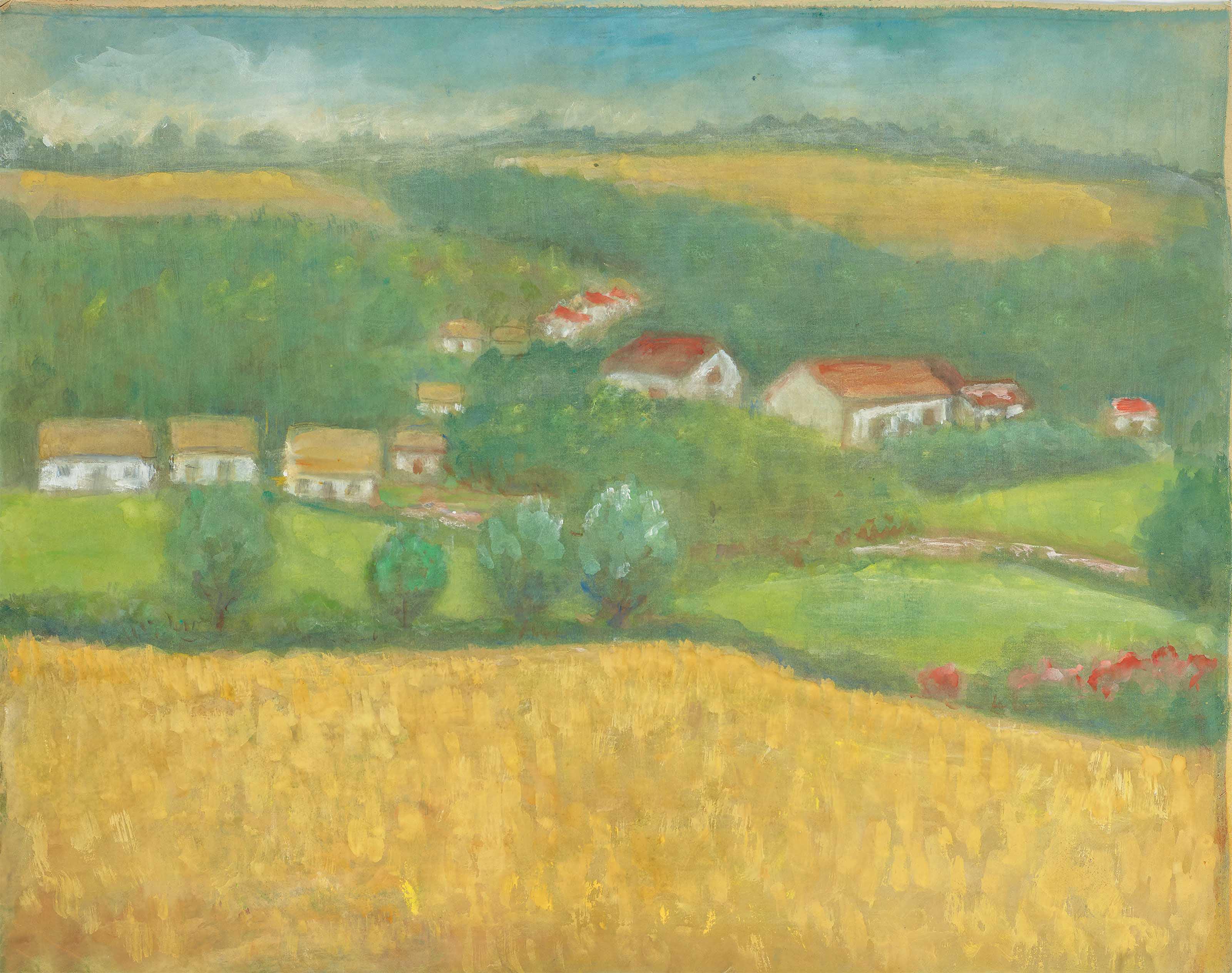 Le Thi Luu - Paysage de Provence (Landscape in Provence)