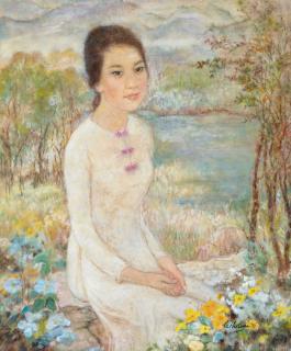Le Thi Luu - Portrait de Mme Anh Tran (Portrait of Ms Anh Tran)