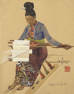 Léa Lafugie - Tisserande de Son La (Weaver from Son La)