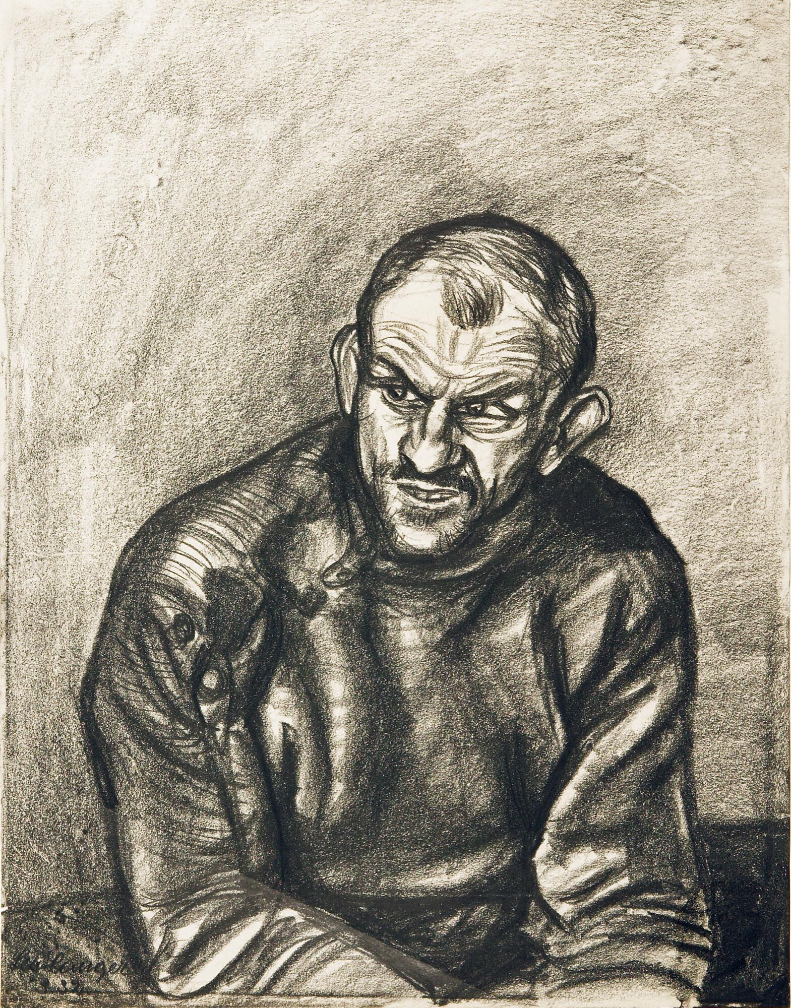 Lea Langer-Grundig - Arbeitsloser Kohlekumpel.