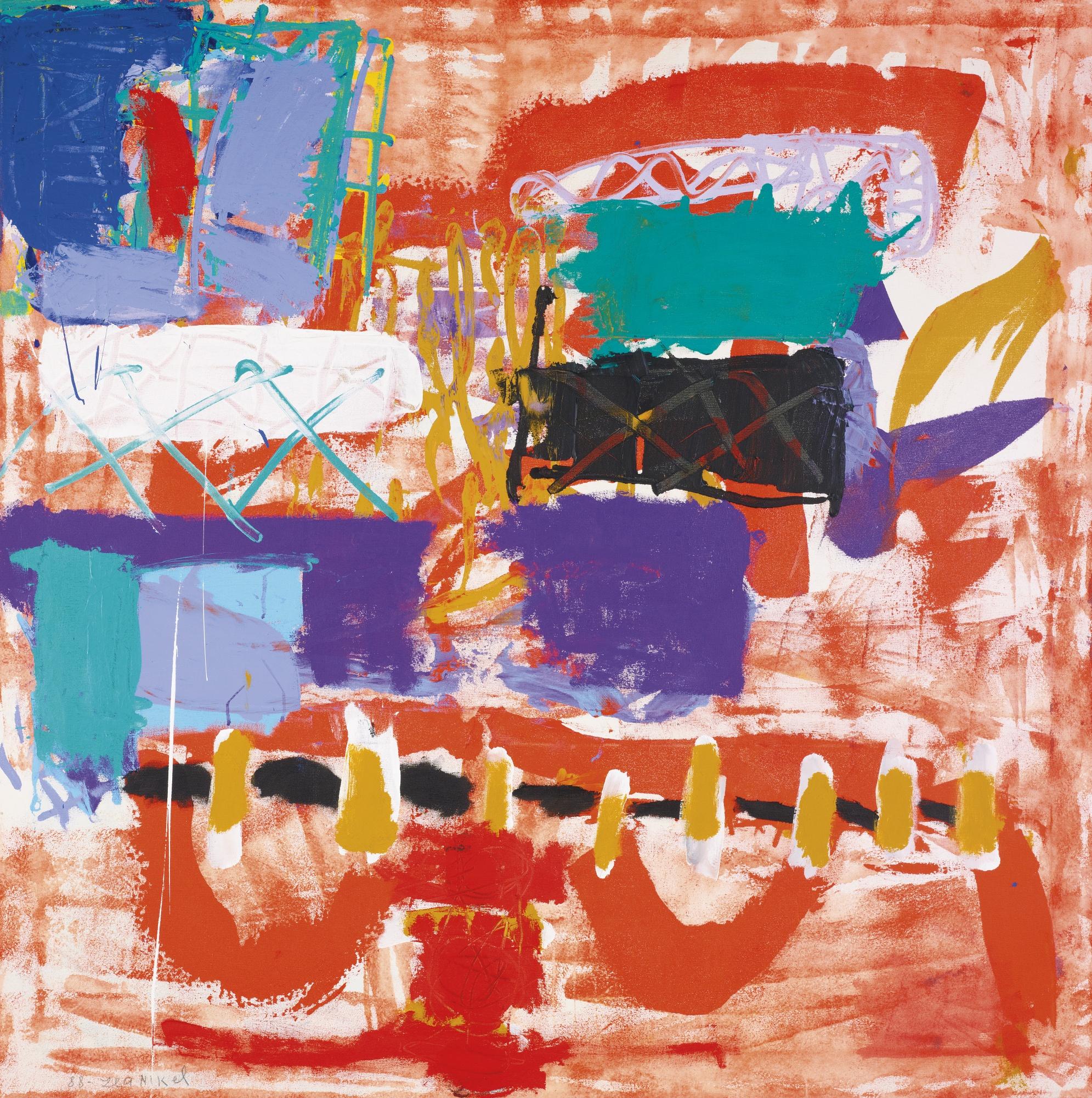 Lea Nikel - Untitled (Red)