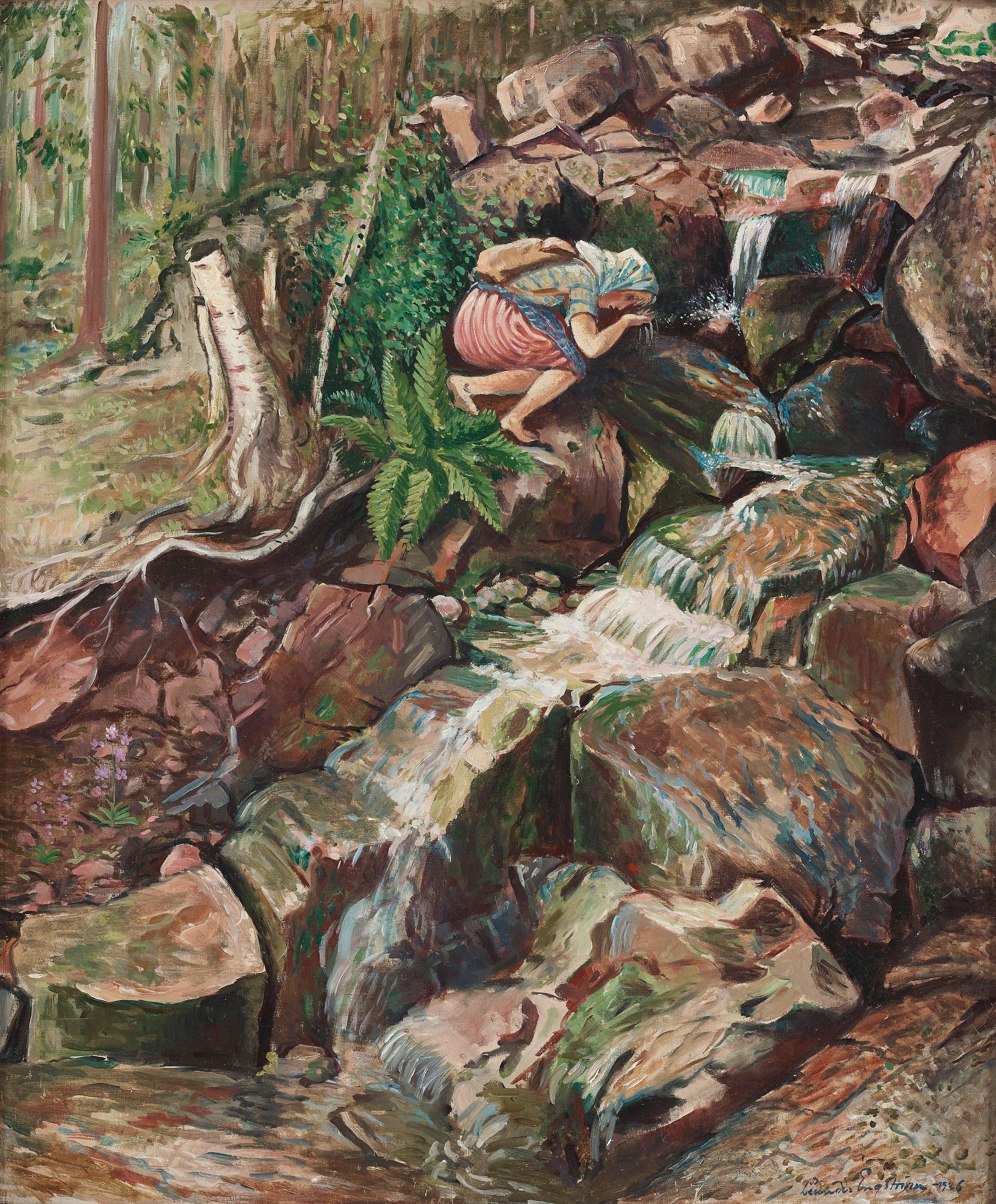 Leander Engström - By the creek