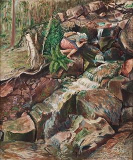 Leander Engström - By the creek