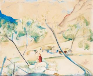 Leander Engström - Motif från Bardu in Norway