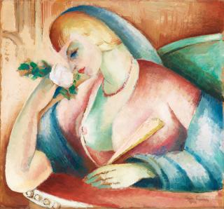 Leander Engström - The lady with the rose