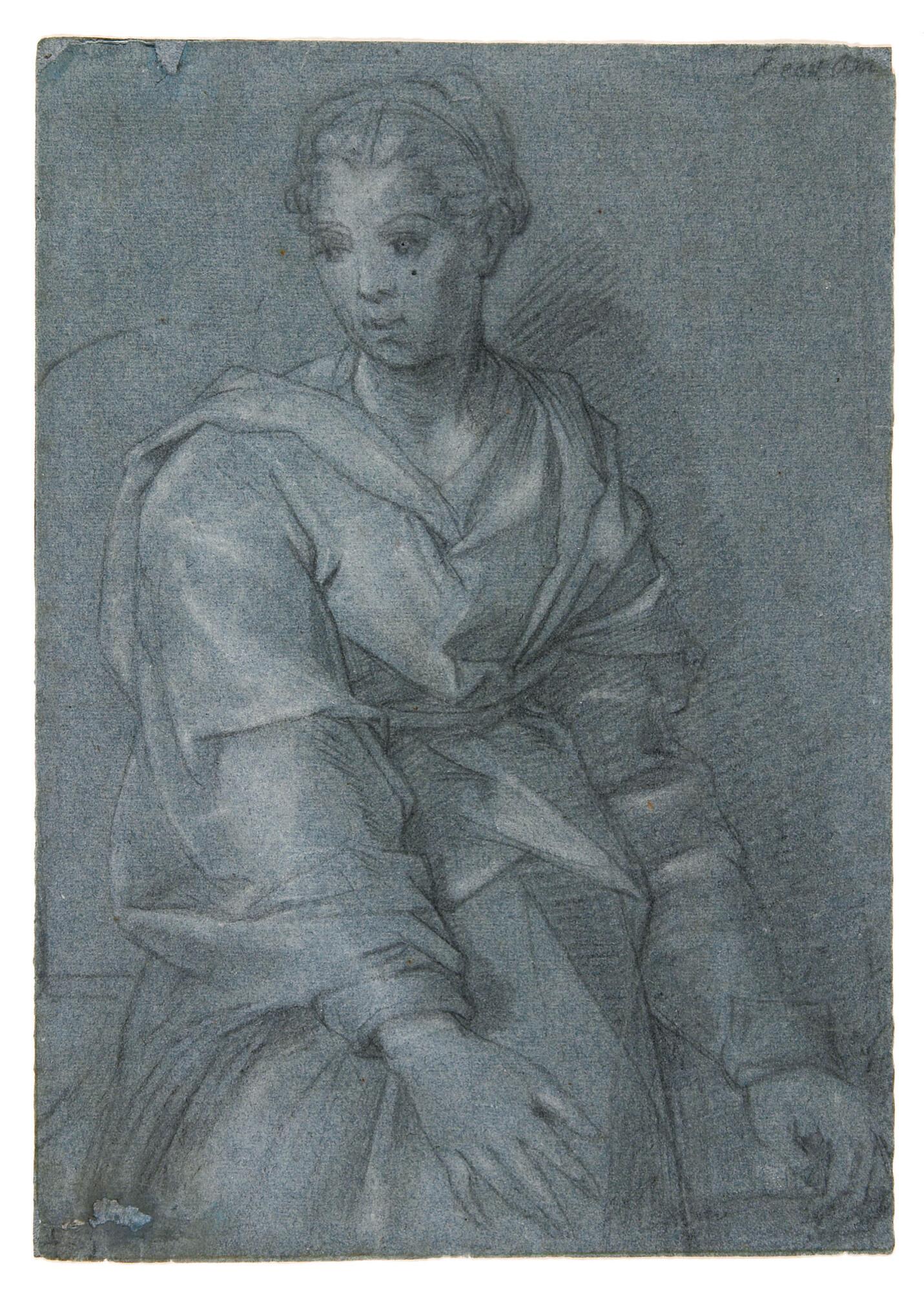 Leandro da Ponte - Porträt einer jungen Frau, nach links gewendet.