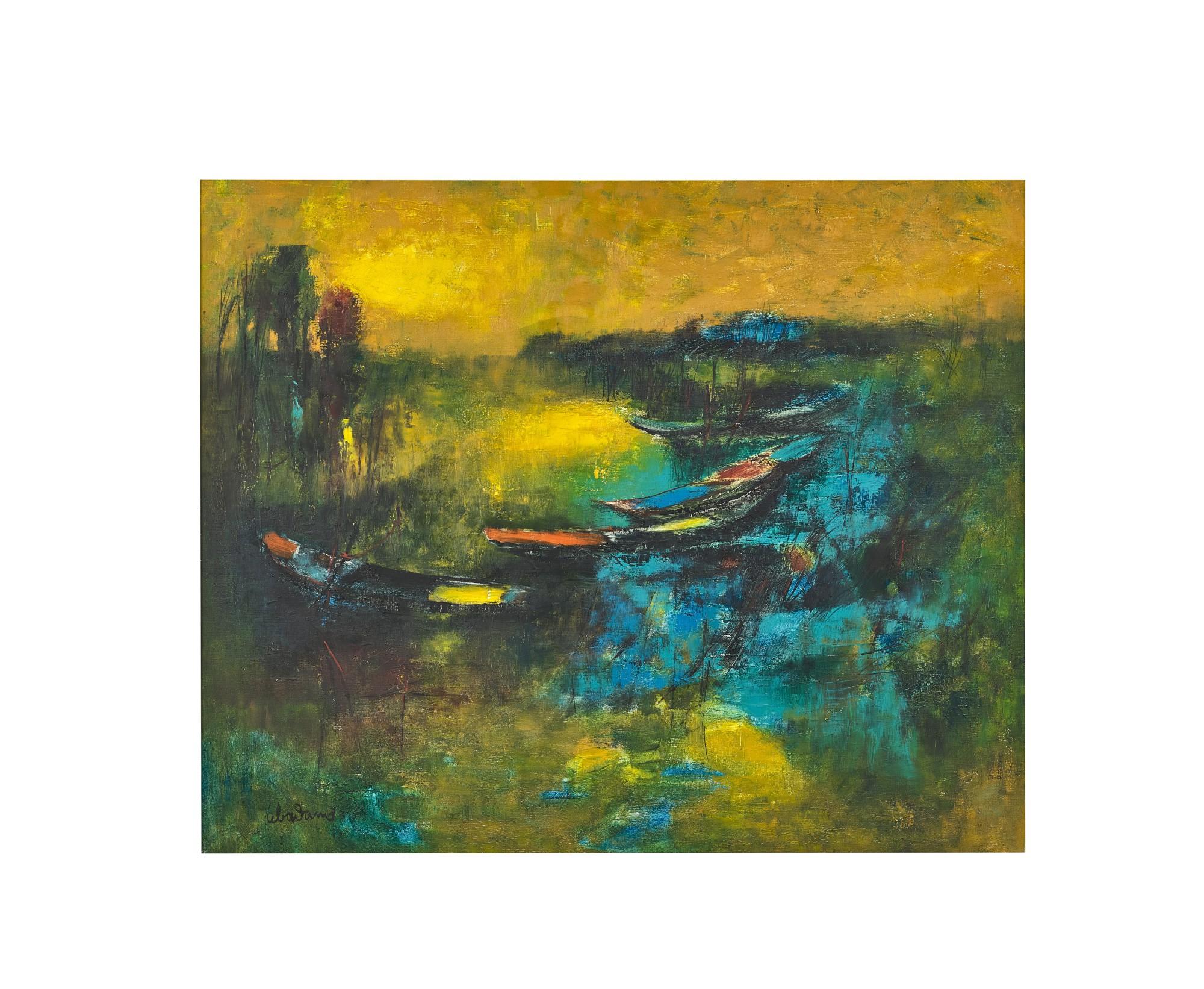 Lebadang - Barques Au Marécage (Boats In The Swamp)