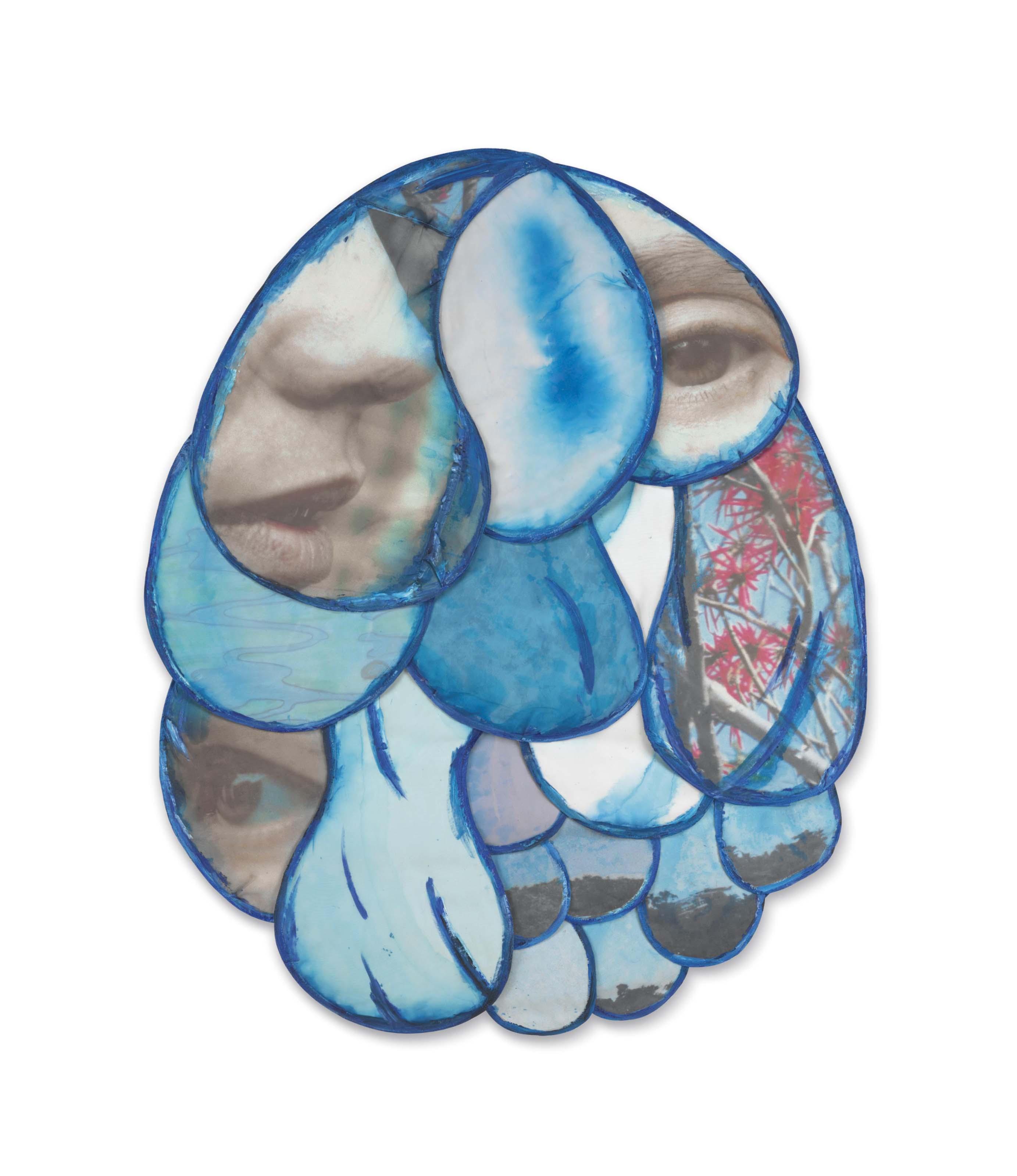 Leda Catunda - Auto-Retrato