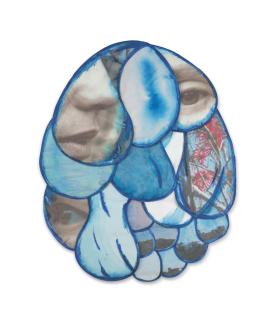 Leda Catunda - Auto-Retrato