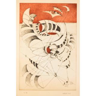 Lee Bontecou - Untitled, from National Collection Fine Arts Portfolio