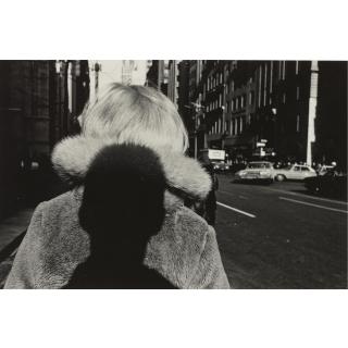 Lee Friedlander - New York City (Shadow On Fur Collar)