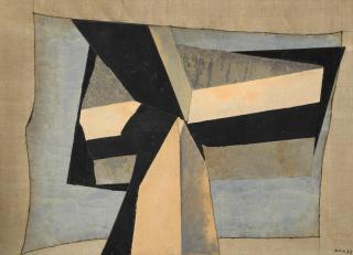 Lee Gatch - Temple Stone, 1968 32 x 44 in. (81.3 x 111.8 cm)