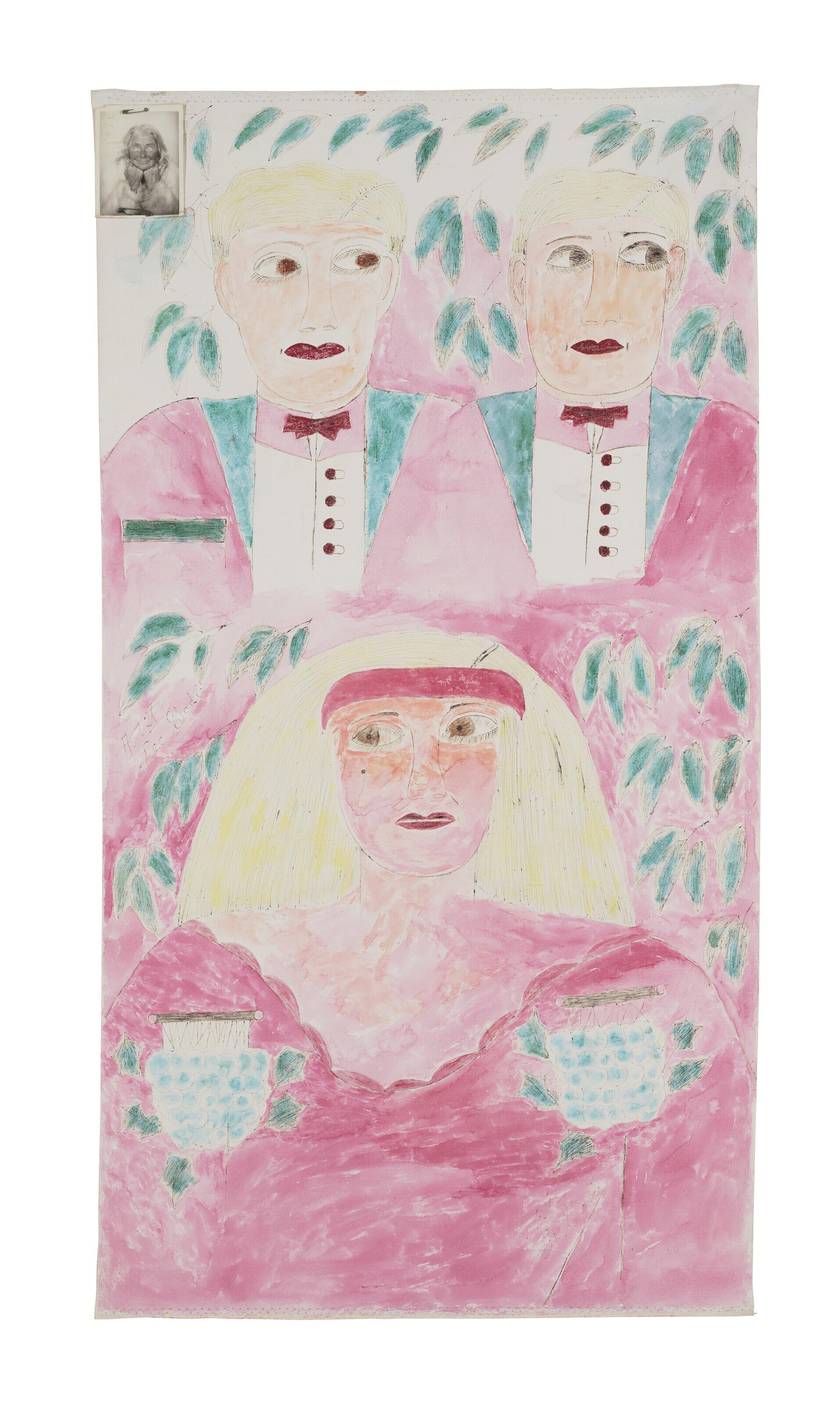 Lee Godie - Mona Lisa and Prince Charming