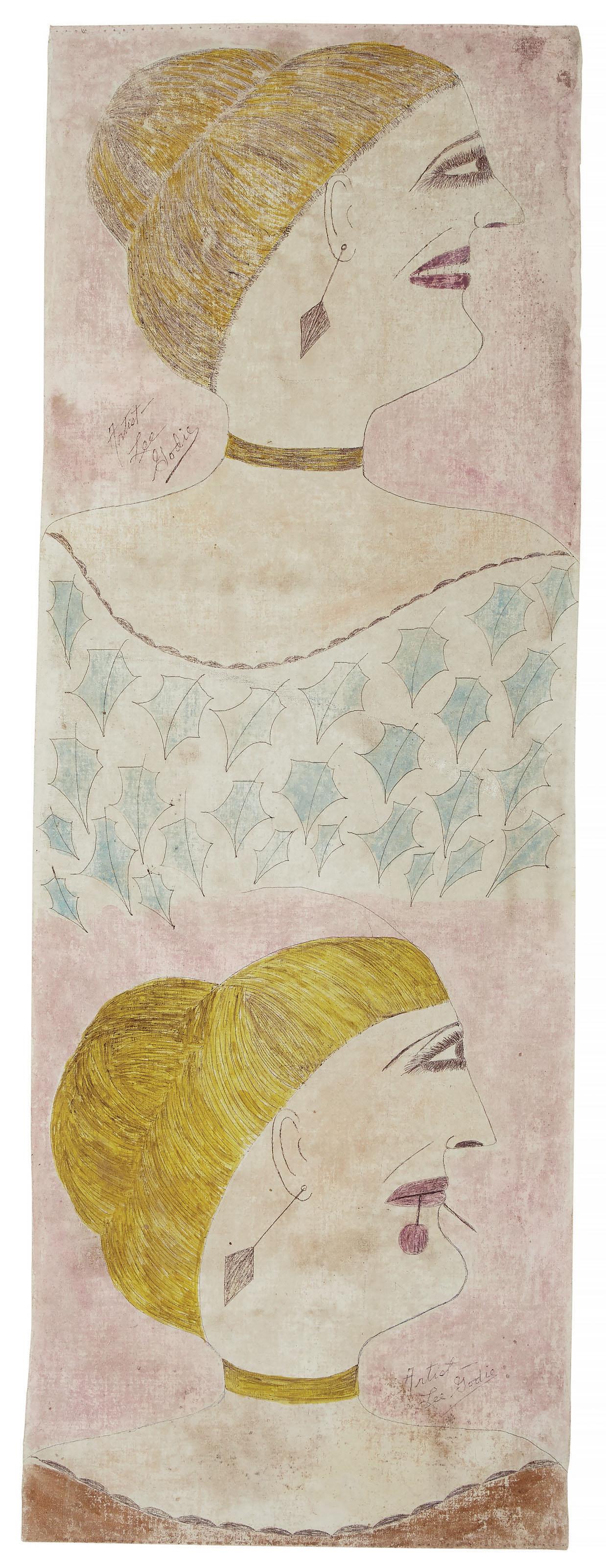 Lee Godie - Two Women