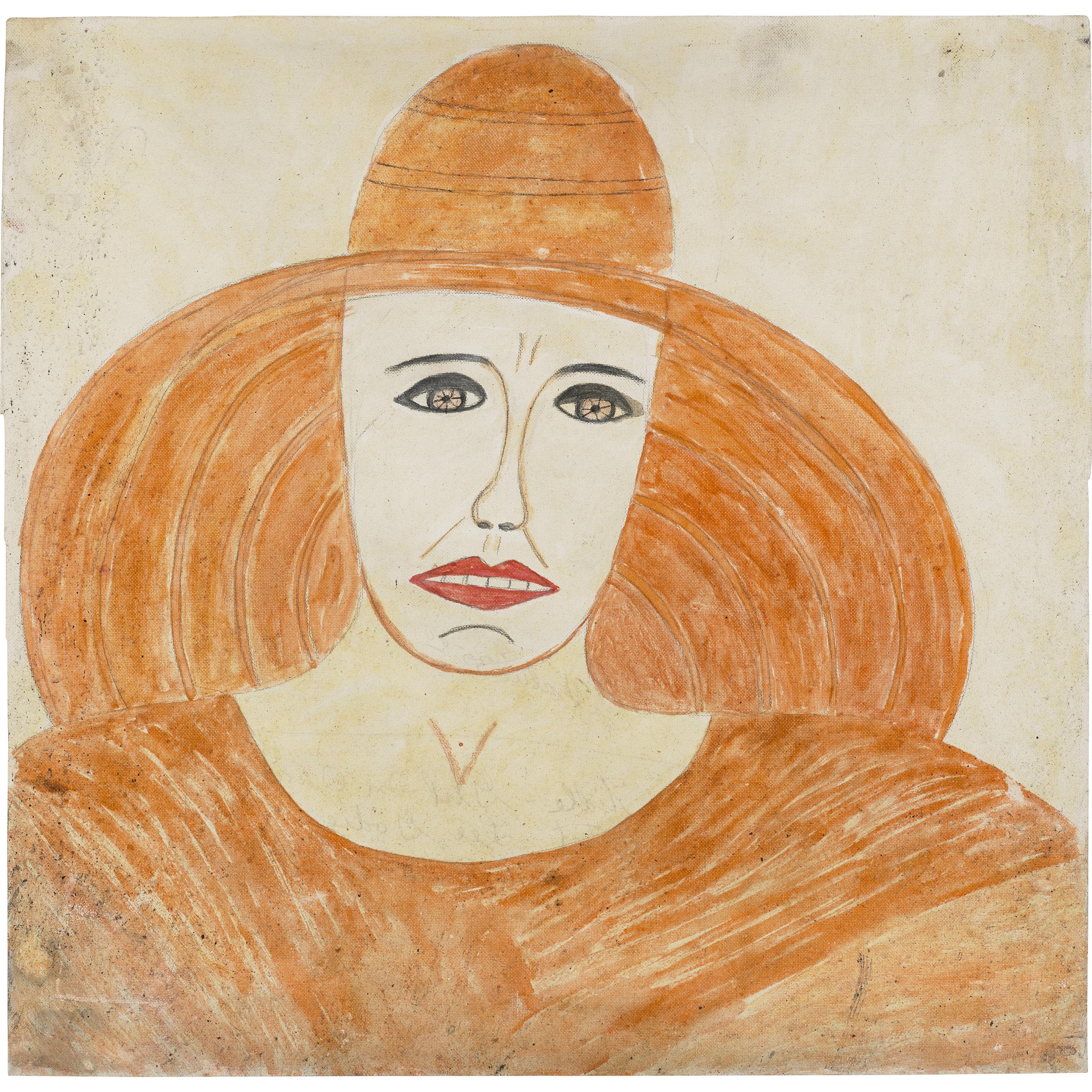 Lee Godie - Woman in Hat