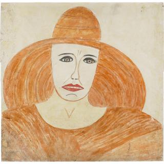 Lee Godie - Woman in Hat