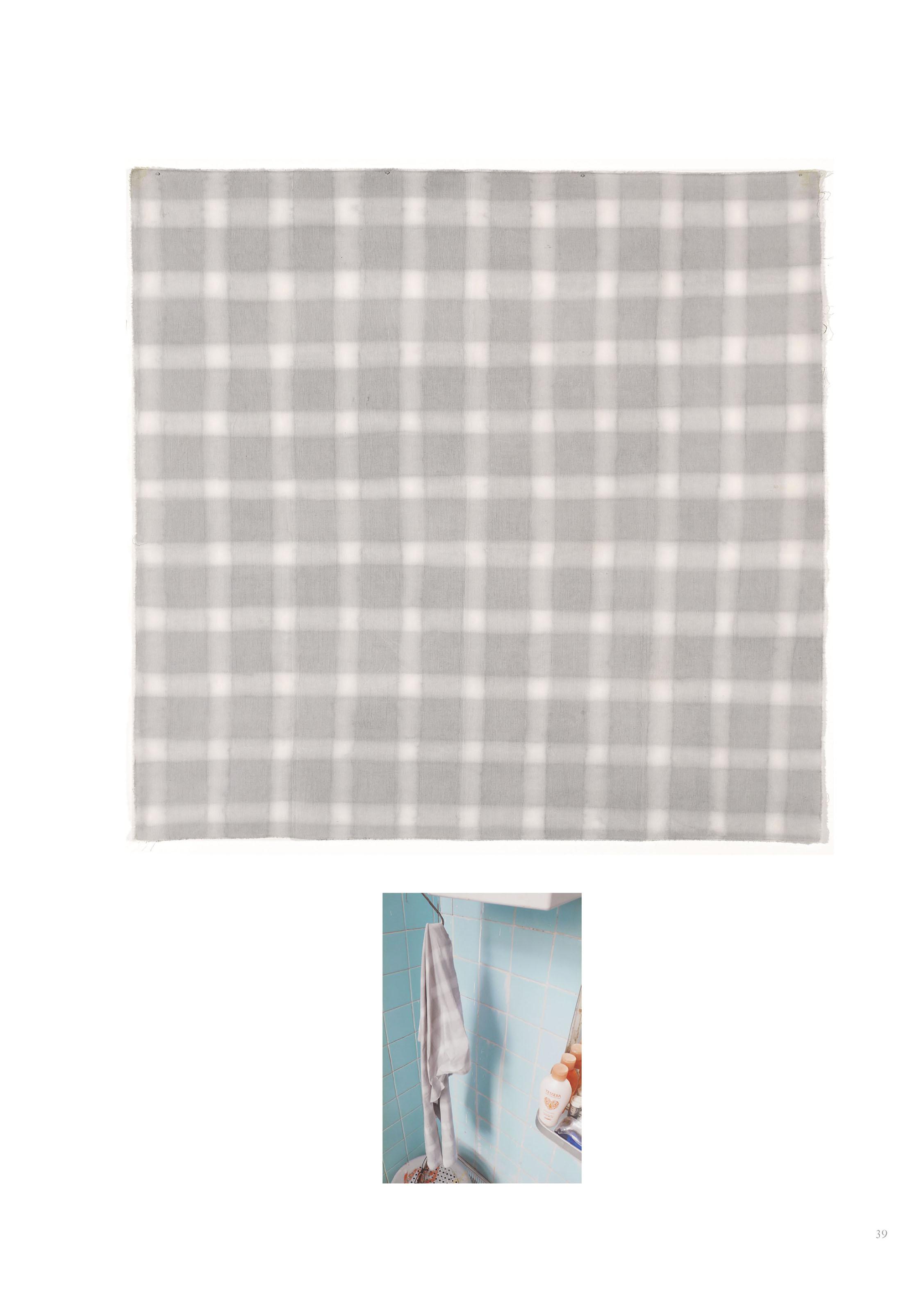 Lee Kit - HAND PAINTED CLOTH USED AS TOWEL