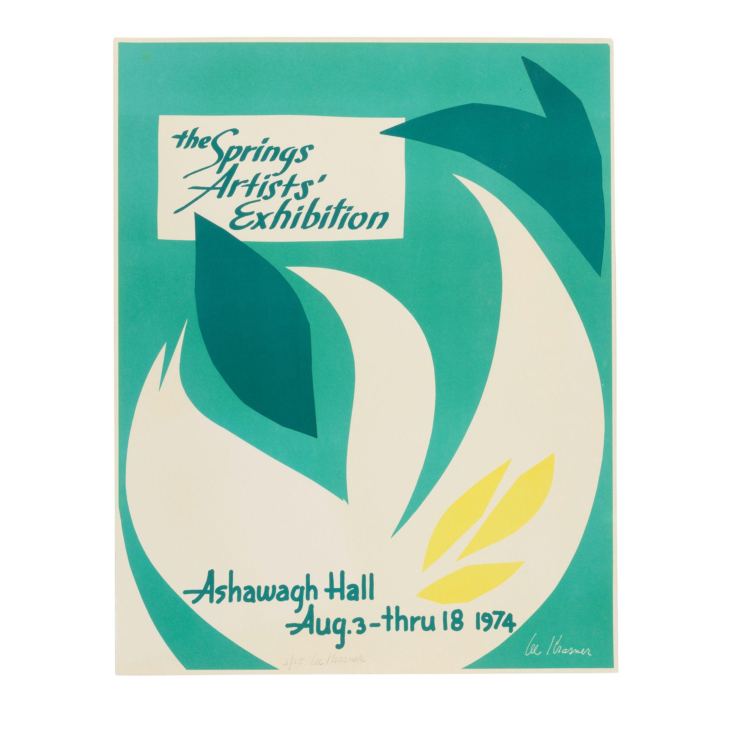 Lee Krasner - Ashawagh Hall: The Springs Artists\' Exhibition