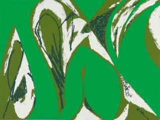 Lee Krasner - Free Space Green-Green