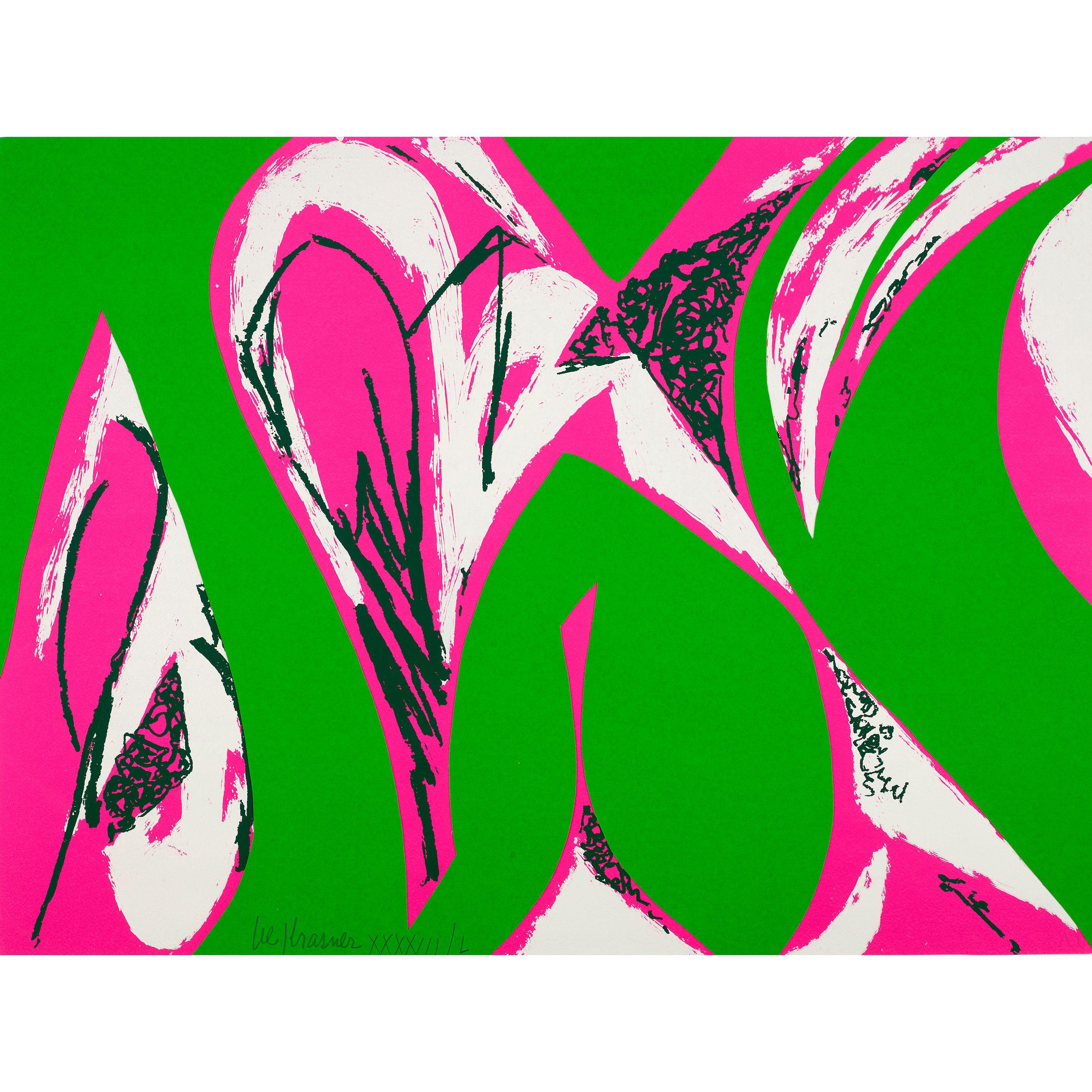 Lee Krasner - Free Space (Pink)