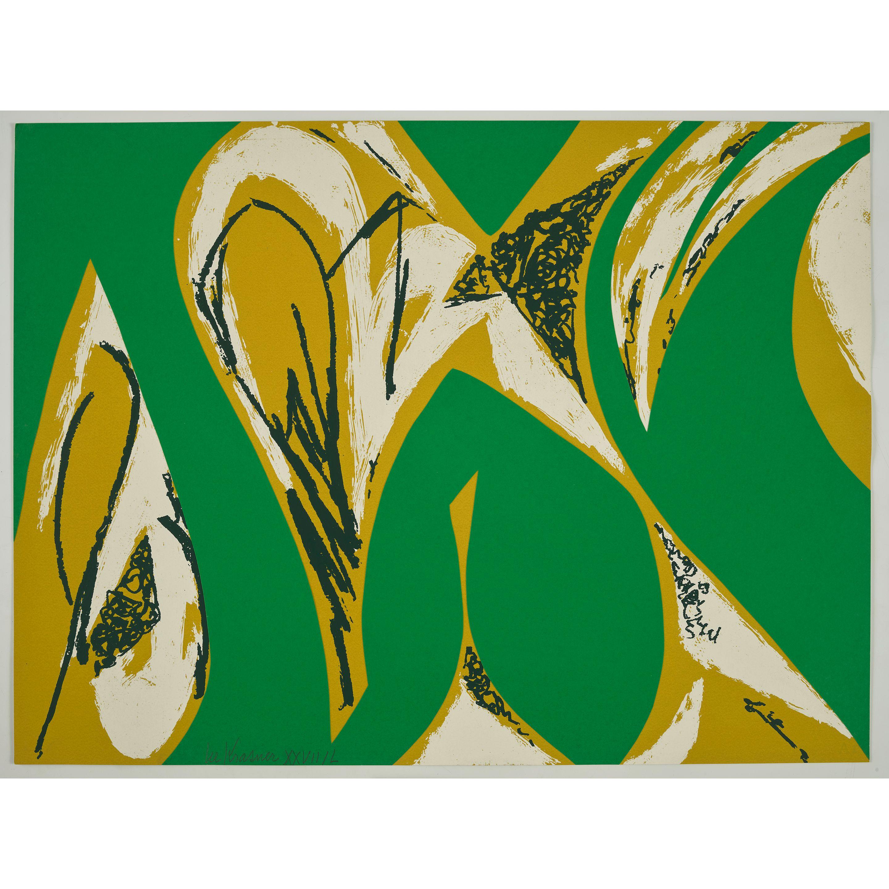 Lee Krasner - Free Space (Yellow)