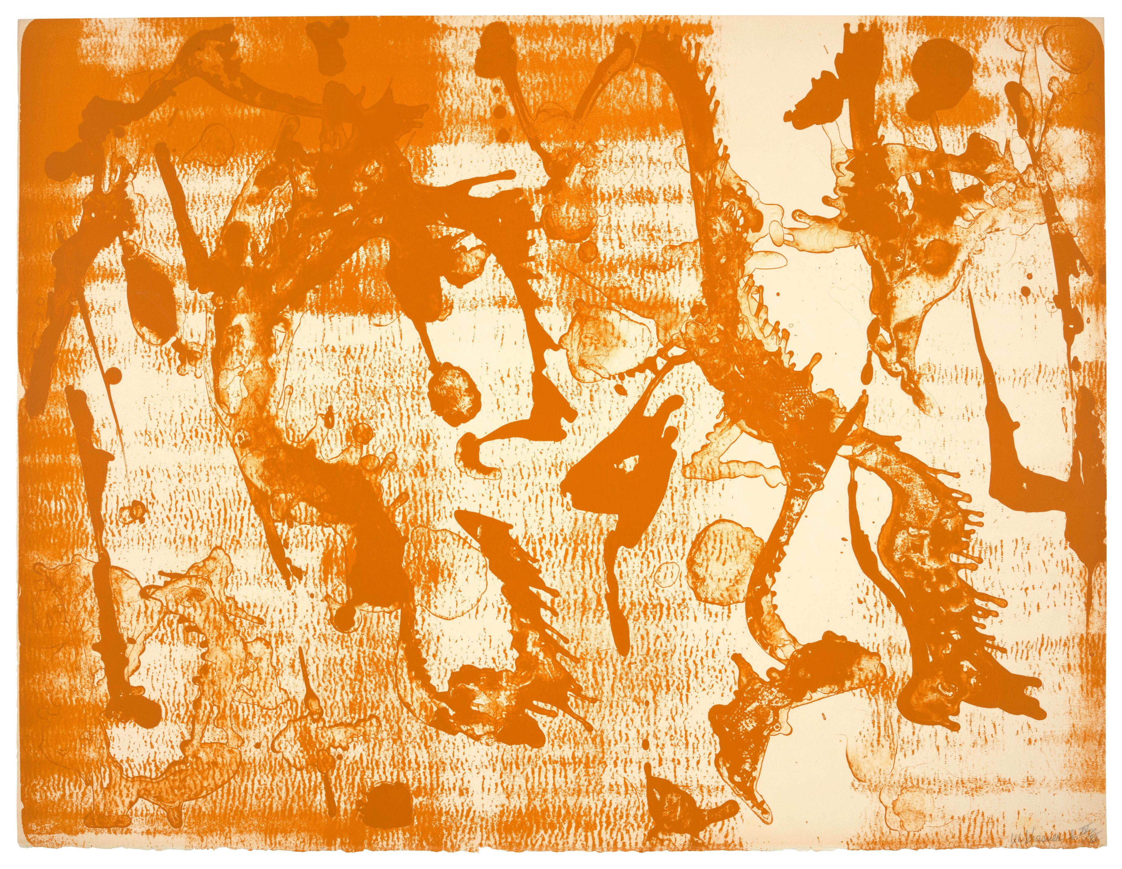 Lee Krasner - Gold Stone, from Primary Series