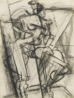 Lee Krasner - Nude Study From Life