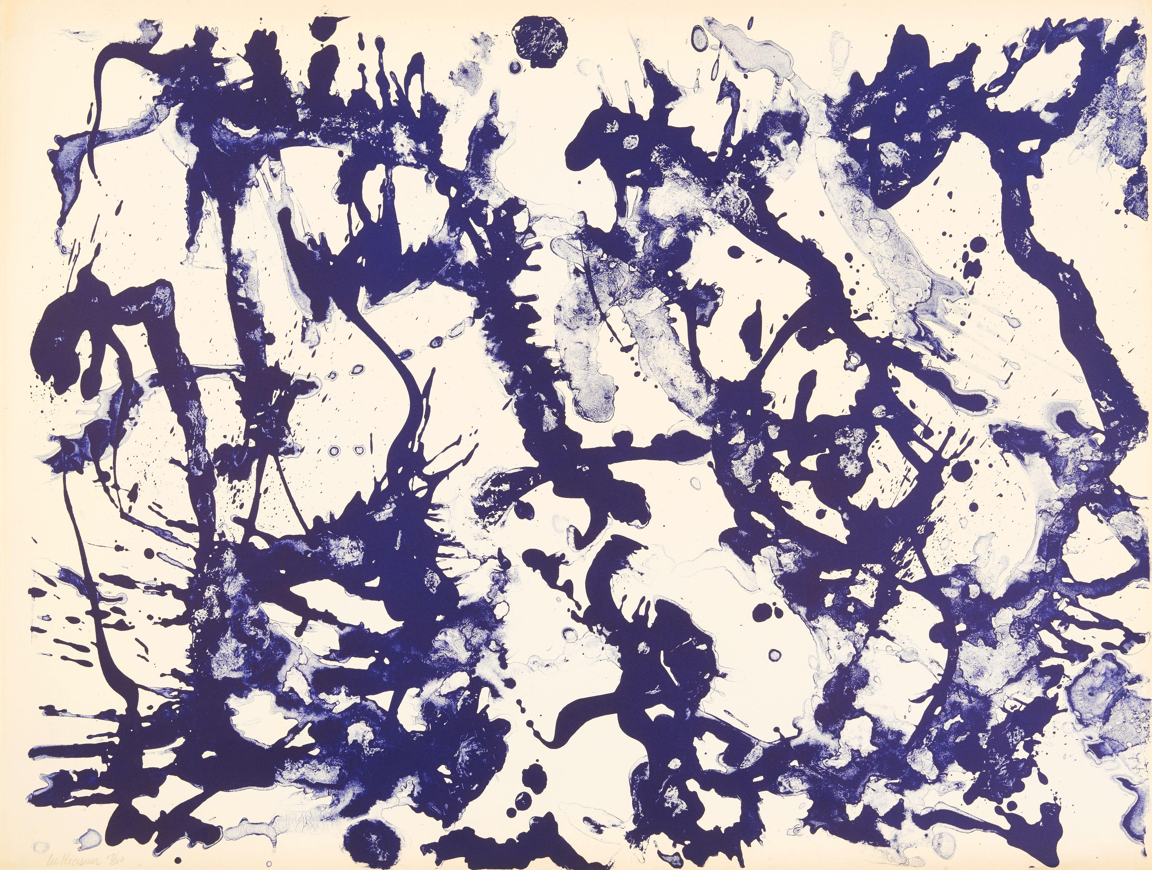 Lee Krasner - Primary Series: Blue Stone