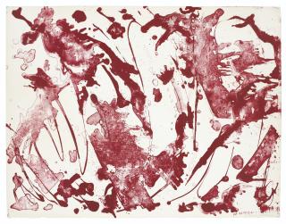 Lee Krasner - Primary Series: Pink Stone