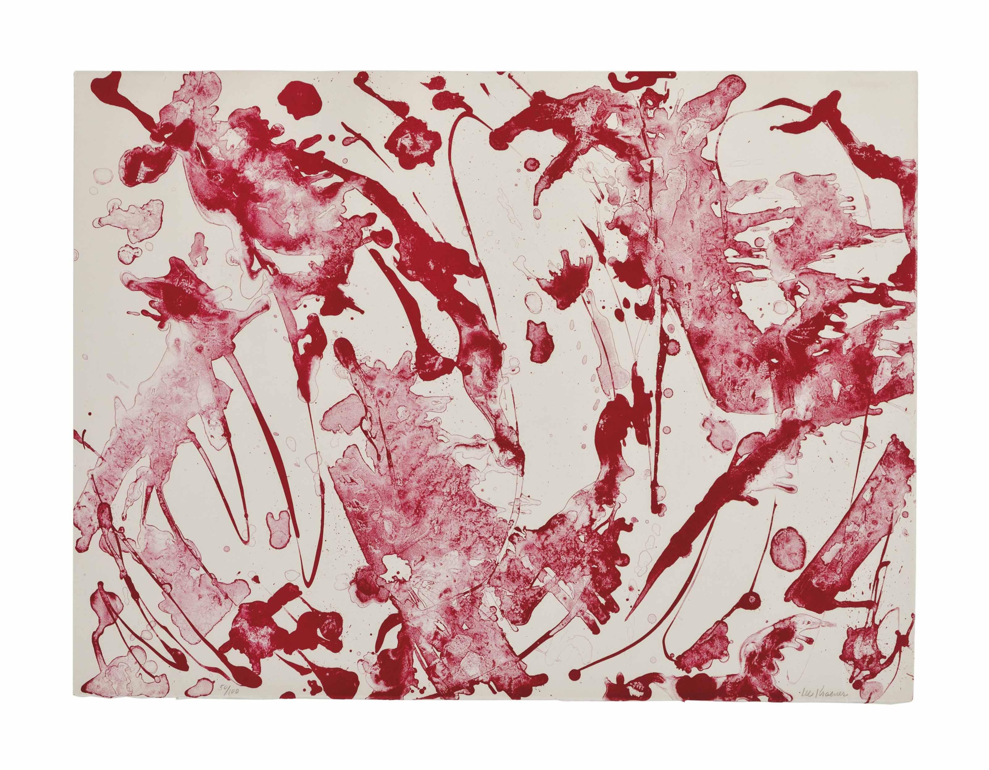Lee Krasner - Rose Stone, from Primary Series