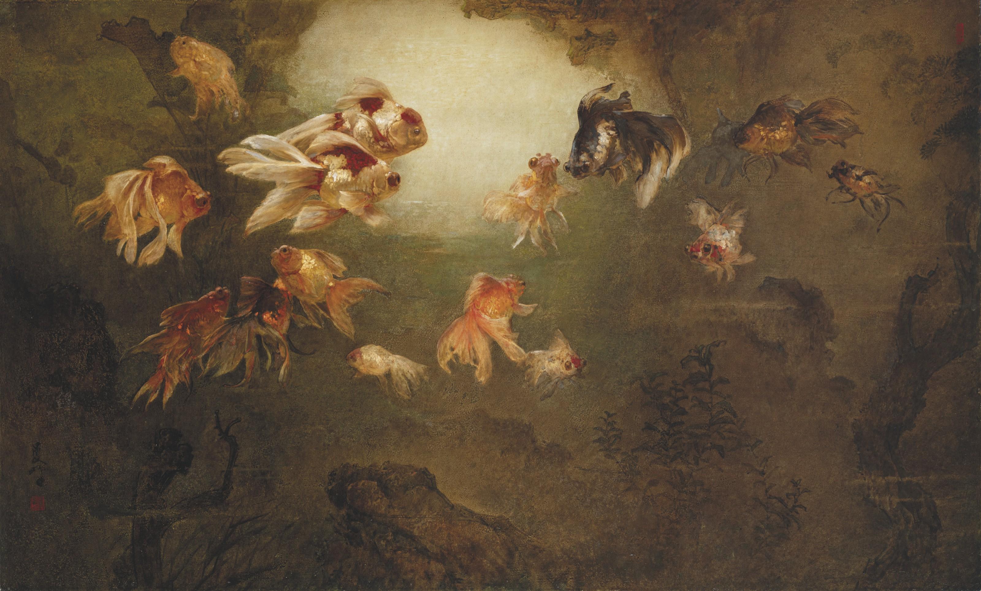 Lee Man Fong - Goldfishes